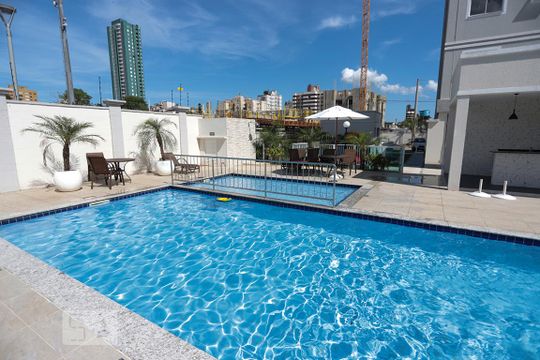Área comum - Piscina de apartamento à venda com 2 quartos, 47m² em Vila Rosa, Novo Hamburgo