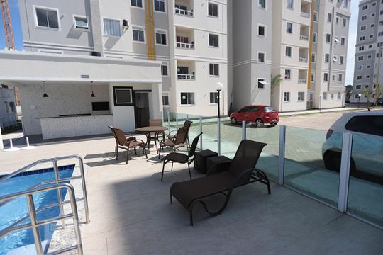 Área comum - Piscina de apartamento à venda com 2 quartos, 47m² em Vila Rosa, Novo Hamburgo