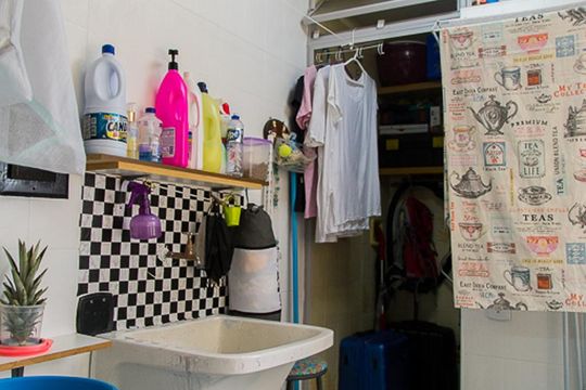 Área de serviço de apartamento à venda com 3 quartos, 72m² em Vila Campestre, São Paulo