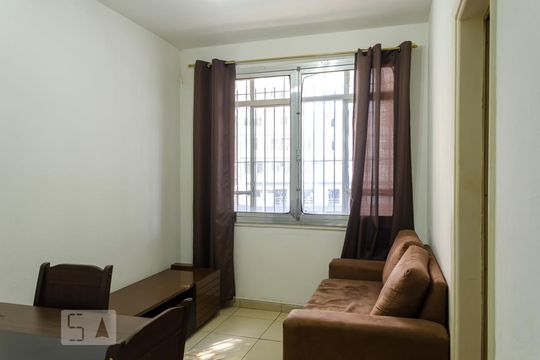 Sala de apartamento para alugar com 1 quarto, 36m² em Bela Vista, São Paulo