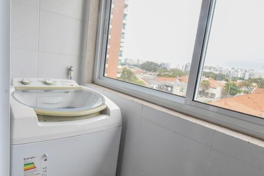 Lavanderia de kitnet/studio para alugar com 1 quarto, 35m² em Campo Belo, São Paulo
