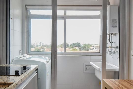 Lavanderia de kitnet/studio para alugar com 1 quarto, 35m² em Campo Belo, São Paulo