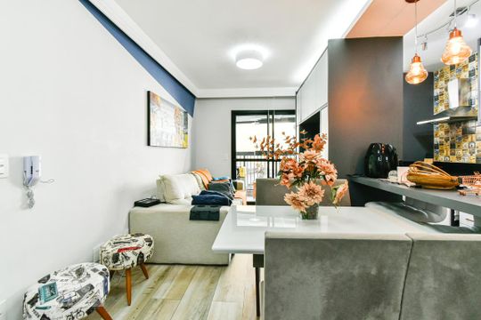 Sala de kitnet/studio à venda com 1 quarto, 45m² em Santa Efigênia, São Paulo