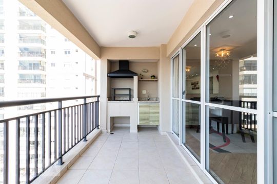 Varanda Gourmet de apartamento à venda com 2 quartos, 126m² em Ipiranga, São Paulo