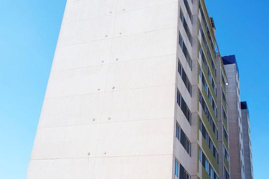 Fachada do bloco de apartamento à venda com 1 quarto, 34m² em Samambaia Norte (samambaia), Brasília