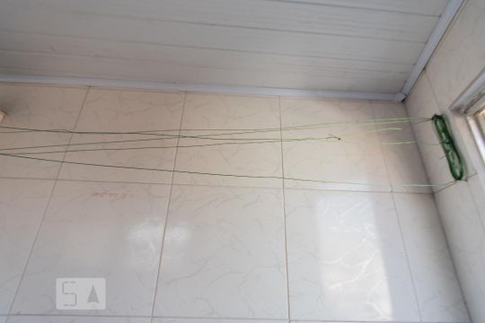 Área de Serviço de apartamento para alugar com 1 quarto, 40m² em Vila Metalúrgica, Santo André