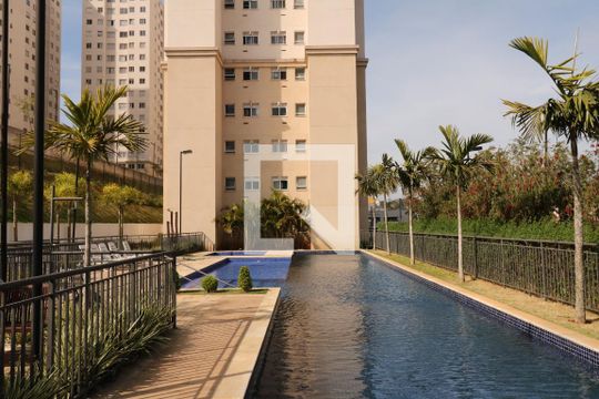 Área comum - Piscina de apartamento à venda com 3 quartos, 59m² em Parque São Vicente, Mauá