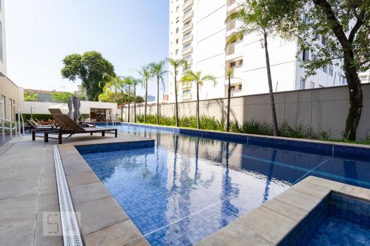 Área Comum - Piscina de apartamento à venda com 2 quartos, 64m² em Vila Cordeiro, São Paulo