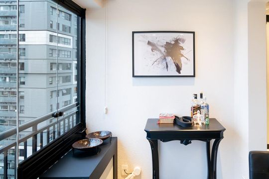 Studio Varanda de kitnet/studio à venda com 1 quarto, 36m² em Campo Belo, São Paulo