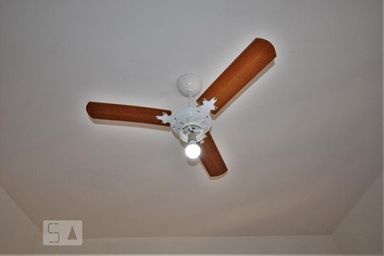 Ventilador de teto de apartamento à venda com 2 quartos, 52m² em Humaitá, Rio de Janeiro
