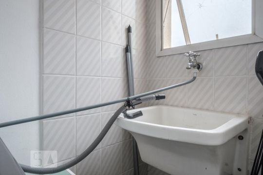 Área de Serviço de apartamento para alugar com 1 quarto, 26m² em Campos Elíseos, São Paulo