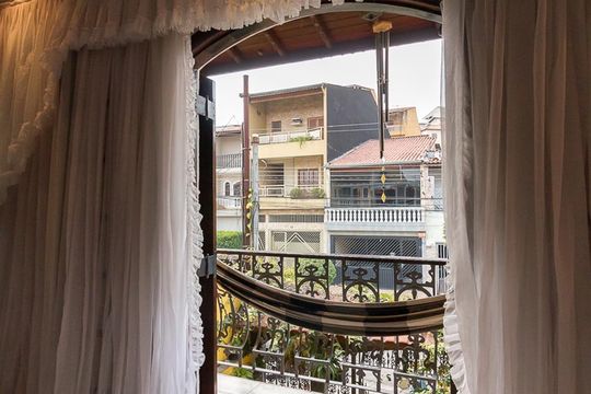 Varanda quarto 4 suíte de casa à venda com 4 quartos, 250m² em Parque Continental Ii, Guarulhos