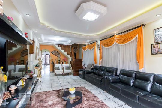 Sala de casa à venda com 4 quartos, 250m² em Parque Continental Ii, Guarulhos
