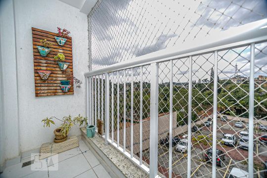 Varanda de apartamento para alugar com 2 quartos, 60m² em Maceió, Niterói