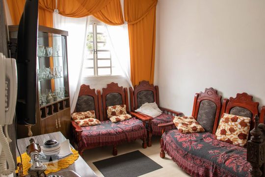 Sala de apartamento à venda com 2 quartos, 59m² em Baeta Neves, São Bernardo do Campo