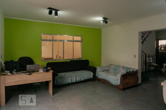 Sala de casa para alugar com 4 quartos, 330m² em Chora Menino, São Paulo