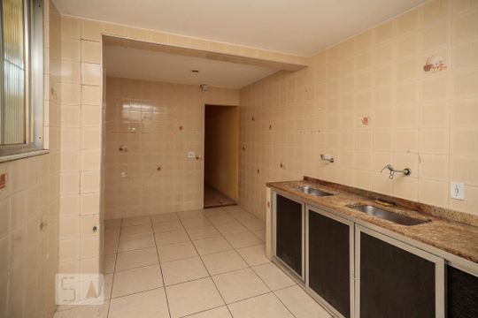 Cozinha de apartamento à venda com 3 quartos, 114m² em Piedade, Rio de Janeiro