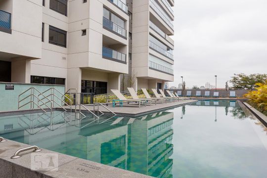 Área comum - Piscina de kitnet/studio à venda com 1 quarto, 28m² em Cerqueira César, São Paulo