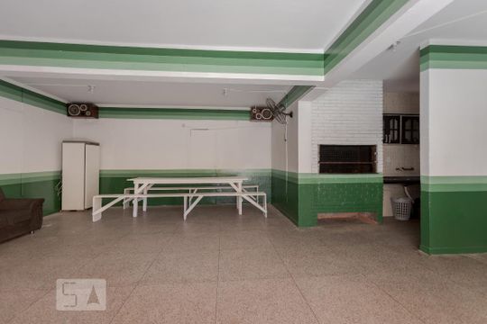 Área comum - Salão de festas de apartamento à venda com 2 quartos, 68m² em Alto Petrópolis, Porto Alegre