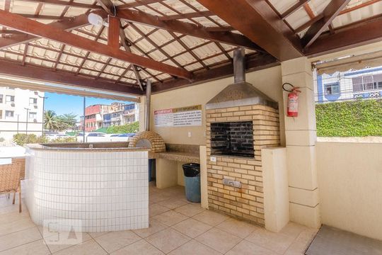 Área comum - Churrasqueira 1 de apartamento para alugar com 2 quartos, 60m² em Boca do Rio, Salvador