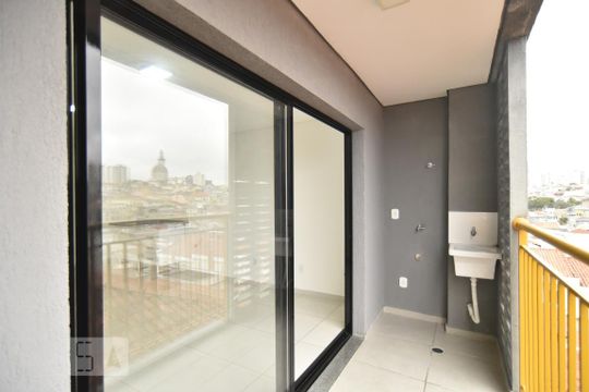 Varanda - área de serviço de kitnet/studio à venda com 1 quarto, 33m² em Vila Carrao, São Paulo