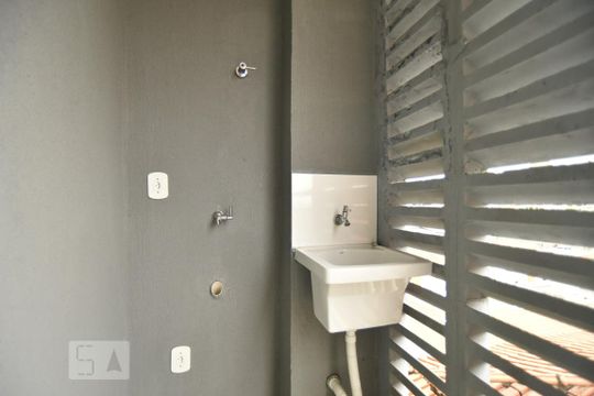 Varanda - área de serviço de kitnet/studio à venda com 1 quarto, 33m² em Vila Carrao, São Paulo