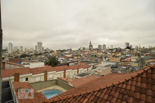 Vista da varanda de kitnet/studio à venda com 1 quarto, 33m² em Vila Carrao, São Paulo