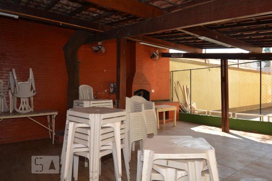 Área comum - Churrasqueira de apartamento para alugar com 1 quarto, 70m² em Méier, Rio de Janeiro