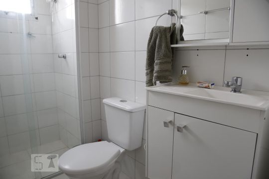 Banheiro de apartamento para alugar com 2 quartos, 63m² em Mooca, São Paulo
