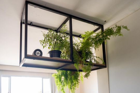 Cozinha de apartamento à venda com 2 quartos, 47m² em Areal (águas Claras), Brasília