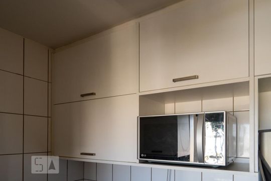 Cozinha de apartamento à venda com 2 quartos, 47m² em Areal (águas Claras), Brasília