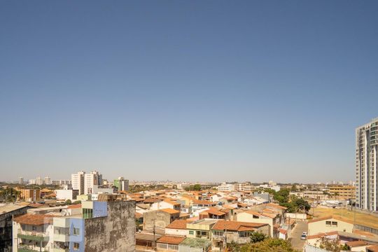 Sala vista de apartamento à venda com 2 quartos, 47m² em Areal (águas Claras), Brasília