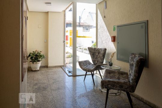 Hall recepção de apartamento à venda com 2 quartos, 47m² em Areal (águas Claras), Brasília