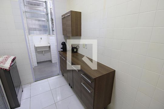Cozinha de apartamento à venda com 1 quarto, 50m² em Méier, Rio de Janeiro
