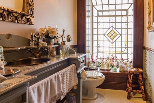 Lavabo de casa de condomínio à venda com 3 quartos, 650m² em Cavalhada, Porto Alegre