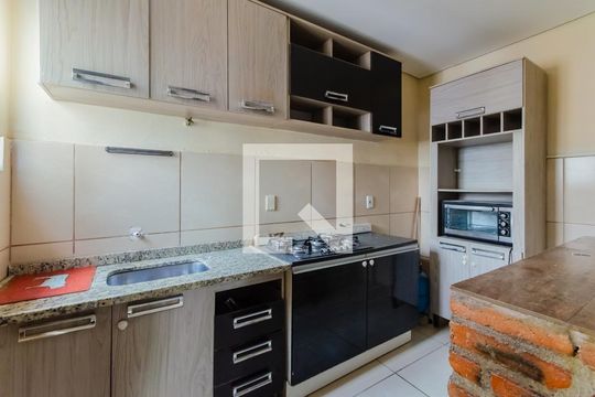 Cozinha de kitnet/studio à venda com 1 quarto, 26m² em Sé, São Paulo