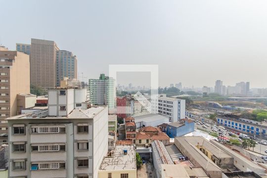 Vista do Quarto de kitnet/studio à venda com 1 quarto, 26m² em Sé, São Paulo