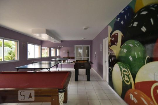 Área comum - sala de jogos de apartamento à venda com 3 quartos, 72m² em Vila Carrão, São Paulo