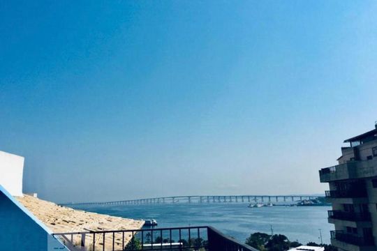 Vista da Cobertura de apartamento à venda com 3 quartos, 162m² em São Domingos, Niterói