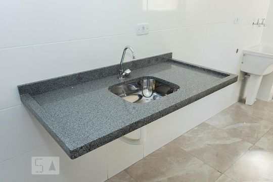 Cozinha detalhe de kitnet/studio à venda com 1 quarto, 30m² em Vila Bancária, São Paulo