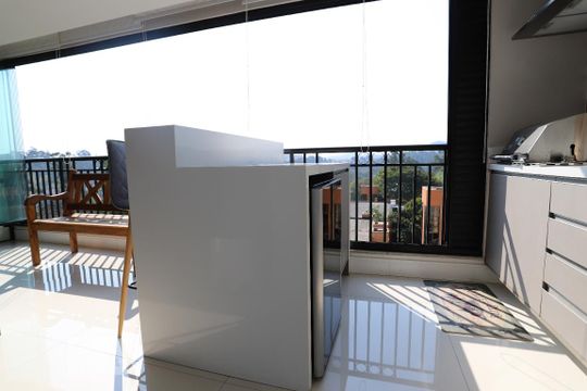 Varanda de apartamento à venda com 2 quartos, 90m² em Alphaville Empresarial, Barueri