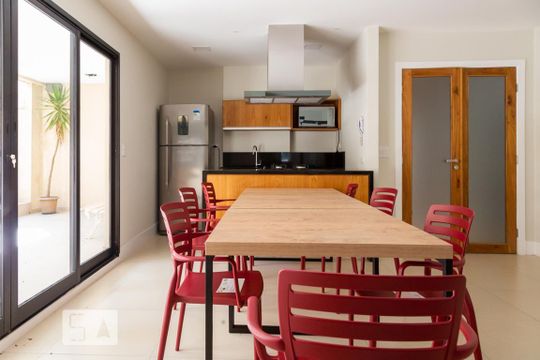 Salão de Festas de apartamento para alugar com 2 quartos, 56m² em Vila Nova Conceição, São Paulo