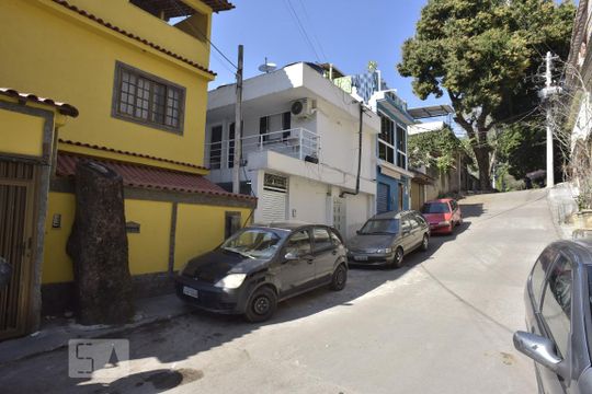 Fachada de kitnet/studio para alugar com 1 quarto, 30m² em Jacarepaguá, Rio de Janeiro