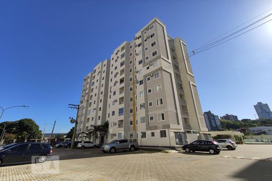 Fachada bloco de apartamento para alugar com 2 quartos, 45m² em Vila Rosa, Novo Hamburgo