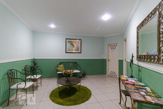 área Comum - Hall de Entrada de apartamento à venda com 1 quarto, 43m² em Vila Itapura, Campinas