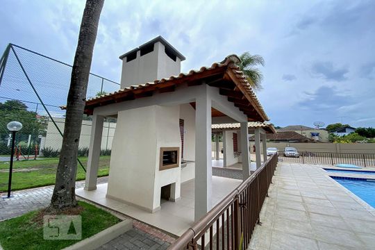 Área comum - Churrasqueira de apartamento para alugar com 2 quartos, 40m² em São Jorge, Novo Hamburgo