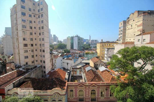Vista da Cozinha de kitnet/studio para alugar com 1 quarto, 30m² em Centro, Rio de Janeiro