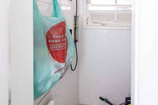 Área de Serviço de apartamento à venda com 2 quartos, 80m² em Leblon, Rio de Janeiro