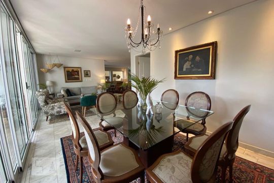 Sala de Jantar de casa para alugar com 5 quartos, 412m² em Jardim Leonor, São Paulo