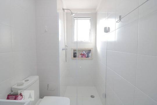 Banheiro da Suite 1 de apartamento à venda com 3 quartos, 130m² em Tatuapé, São Paulo
